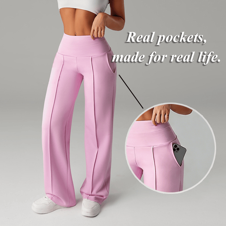 Teresa | Pantaloni a Vita Alta Elasticizzati