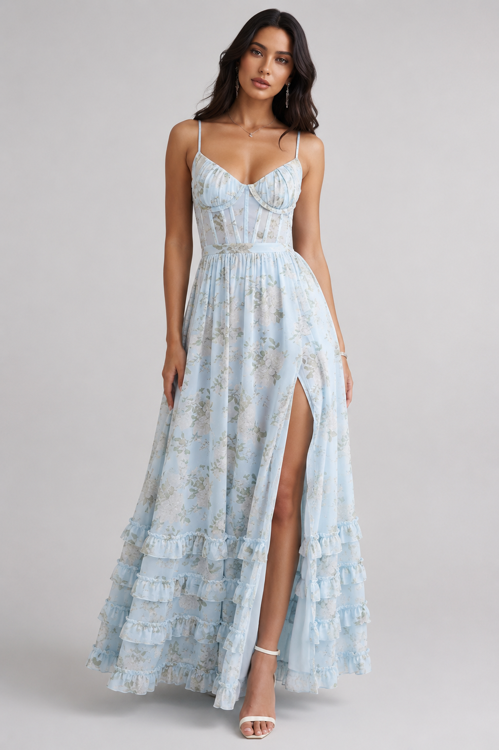 Annalisa | Abito Maxi Fluttuante