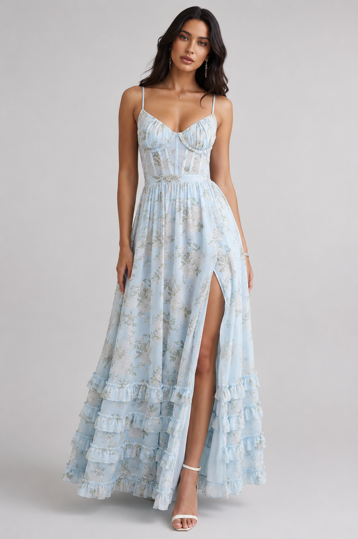 Annalisa | Abito Maxi Fluttuante