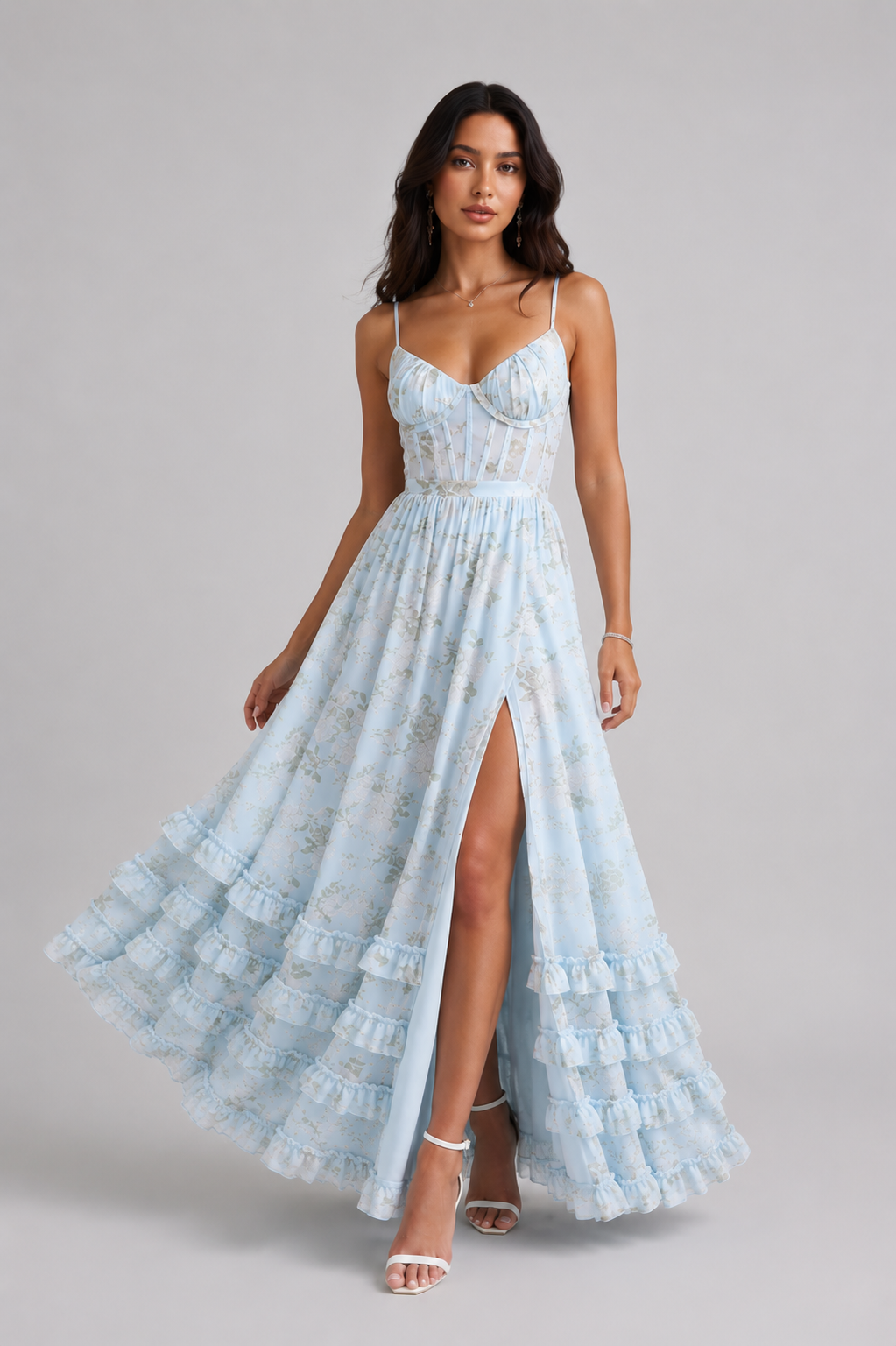 Annalisa | Abito Maxi Fluttuante