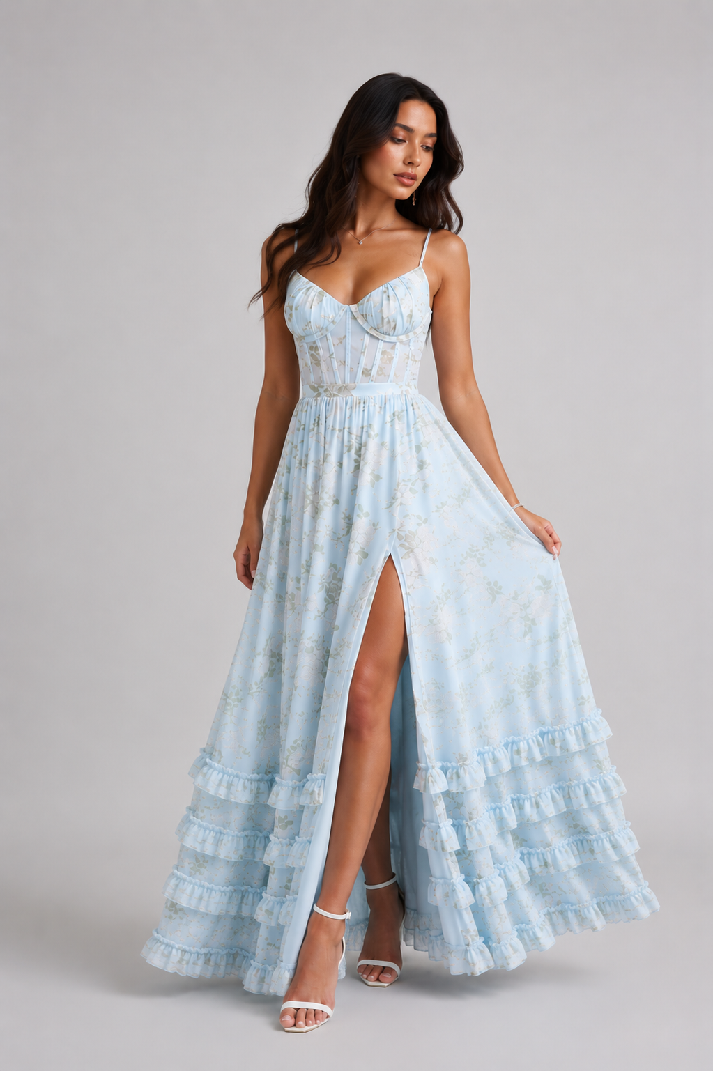 Annalisa | Abito Maxi Fluttuante