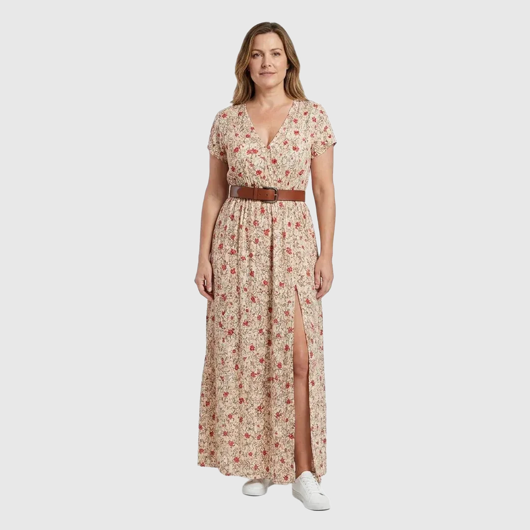Sibilla | Abito boho maxi leggero