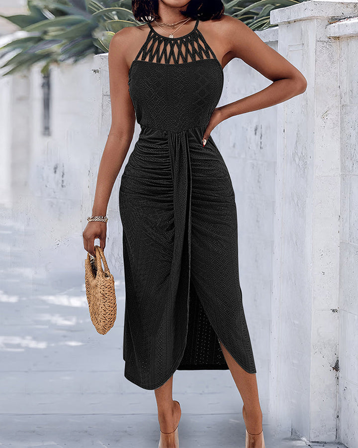 Elisabetta | Abito Midi Estivo con Ruching