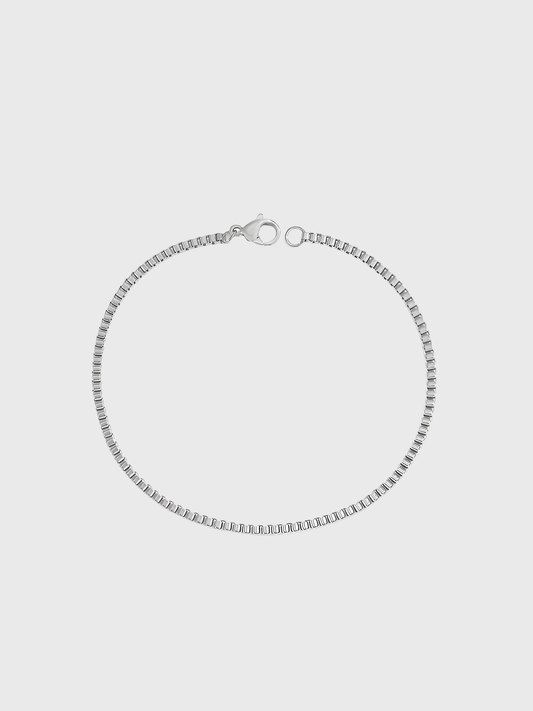 BOX BRACELET | Zilver