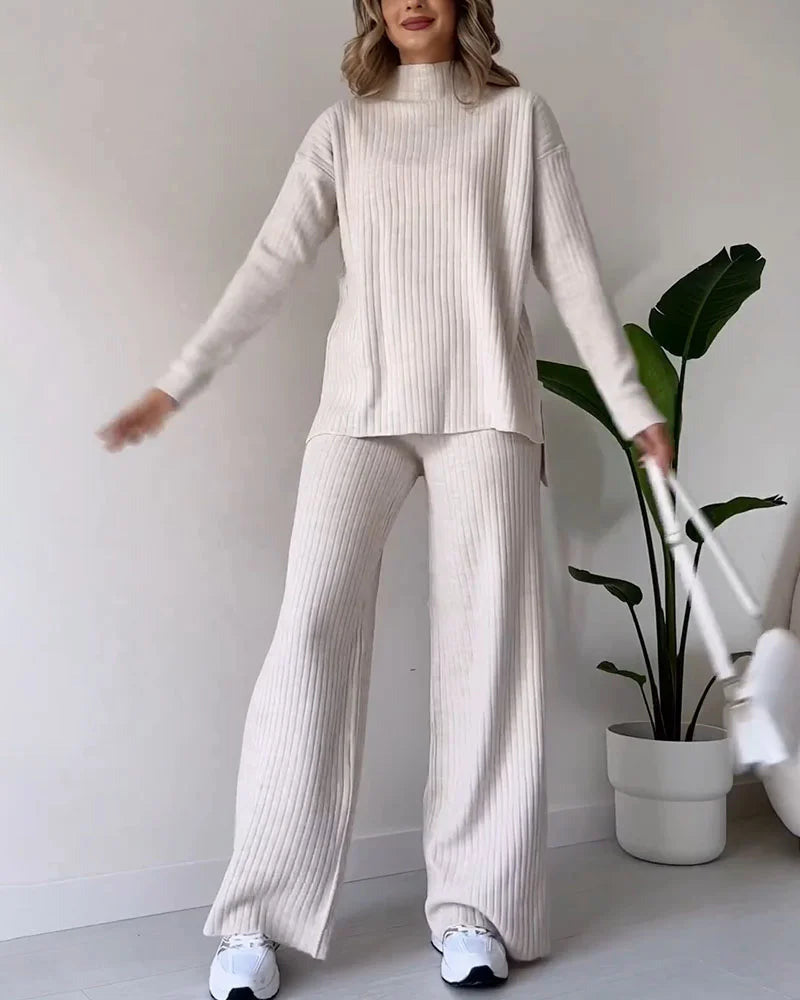 Fiorella | Set Casual Invernale Due Pezzi Per Donne