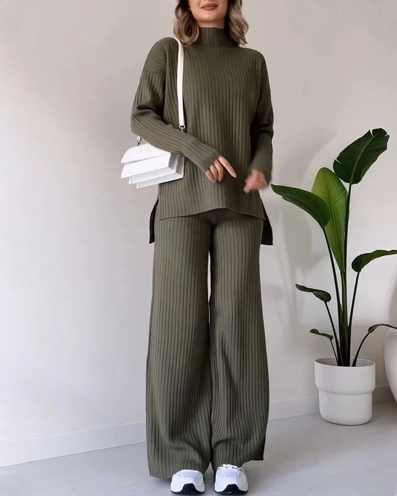 Fiorella | Set Casual Invernale Due Pezzi Per Donne