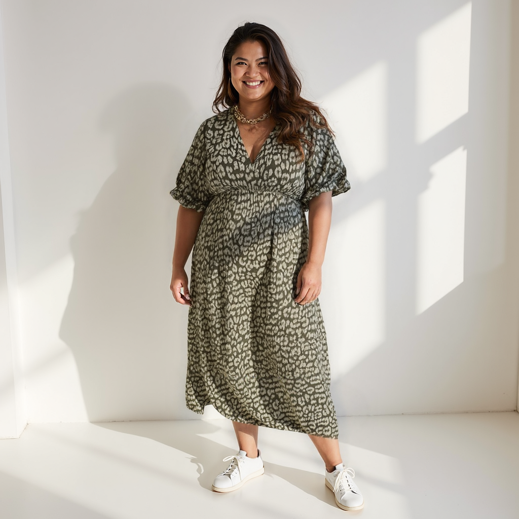 Valeria | Vestito in Mix di Cotone