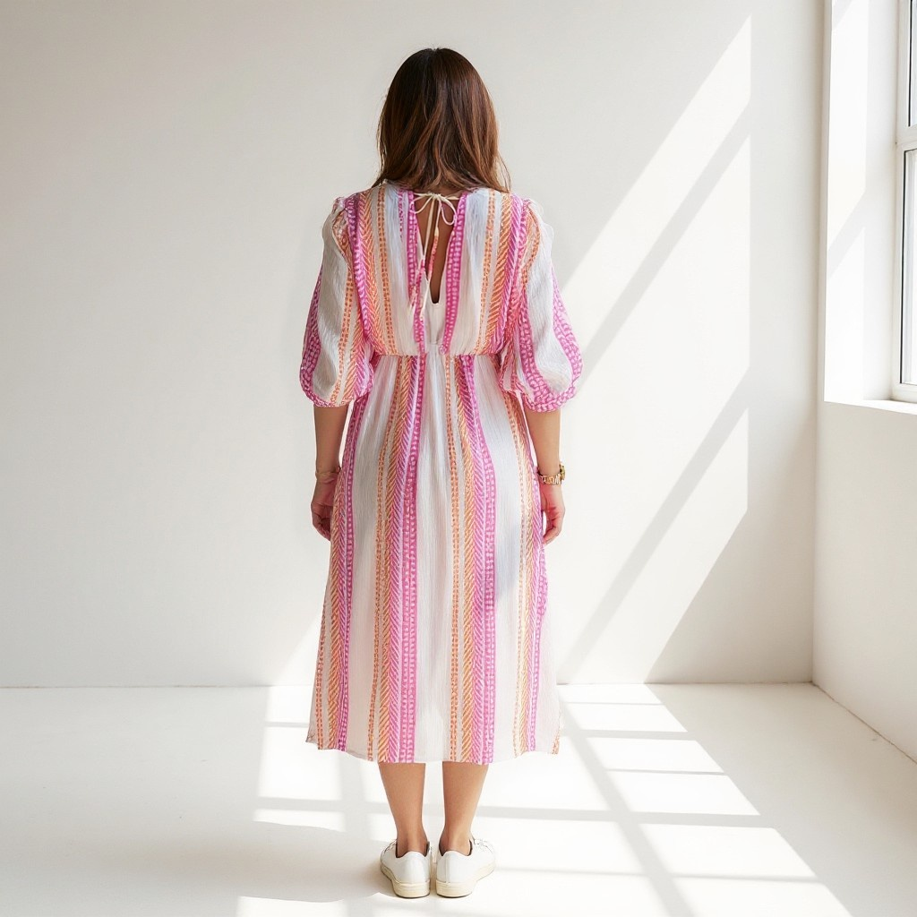 Valeria | Vestito in Mix di Cotone