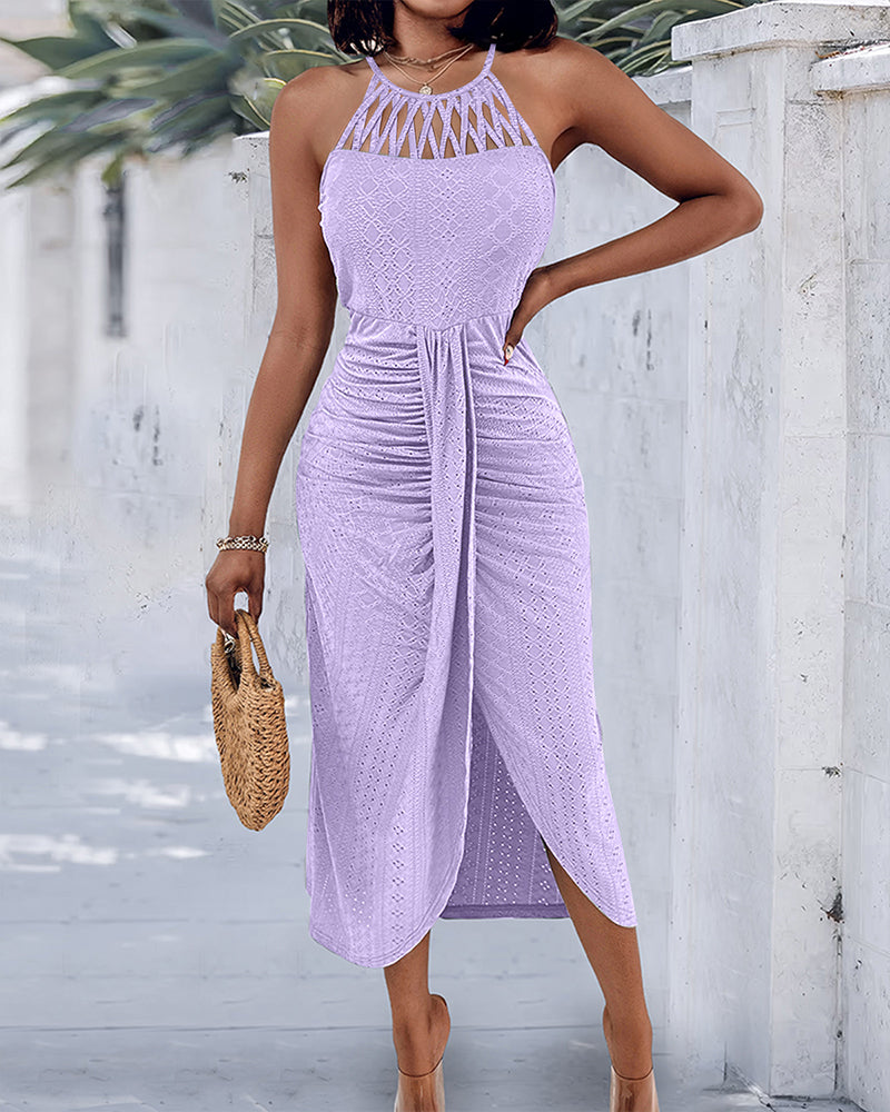Elisabetta | Abito Midi Estivo con Ruching