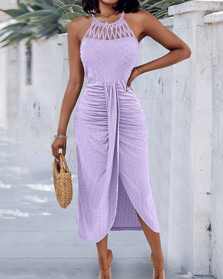 Elisabetta | Abito Midi Estivo con Ruching