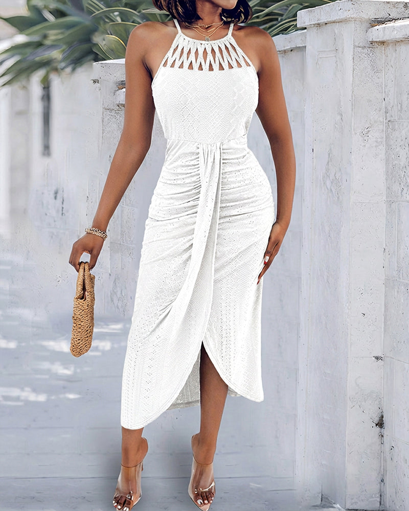Elisabetta | Abito Midi Estivo con Ruching