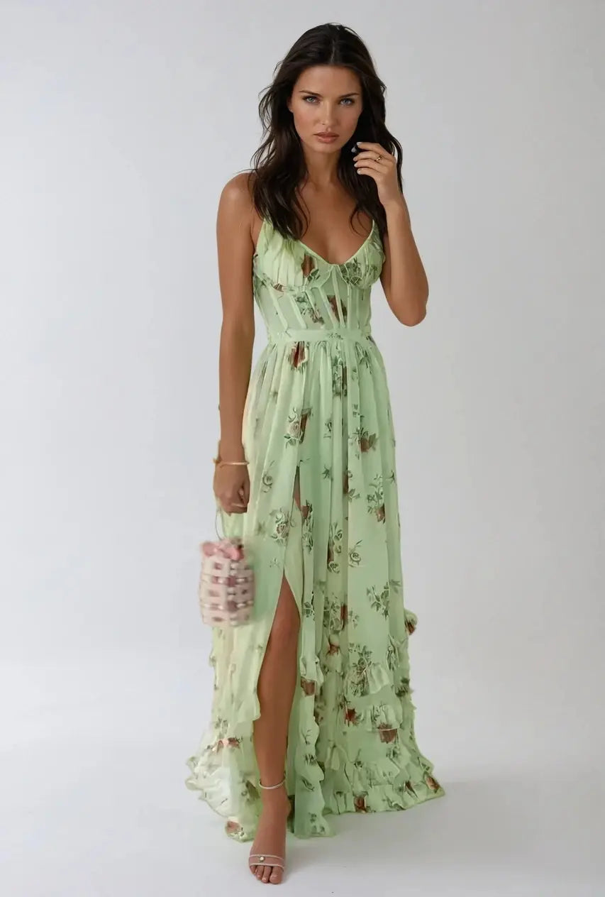 Annalisa | Abito Maxi Fluttuante
